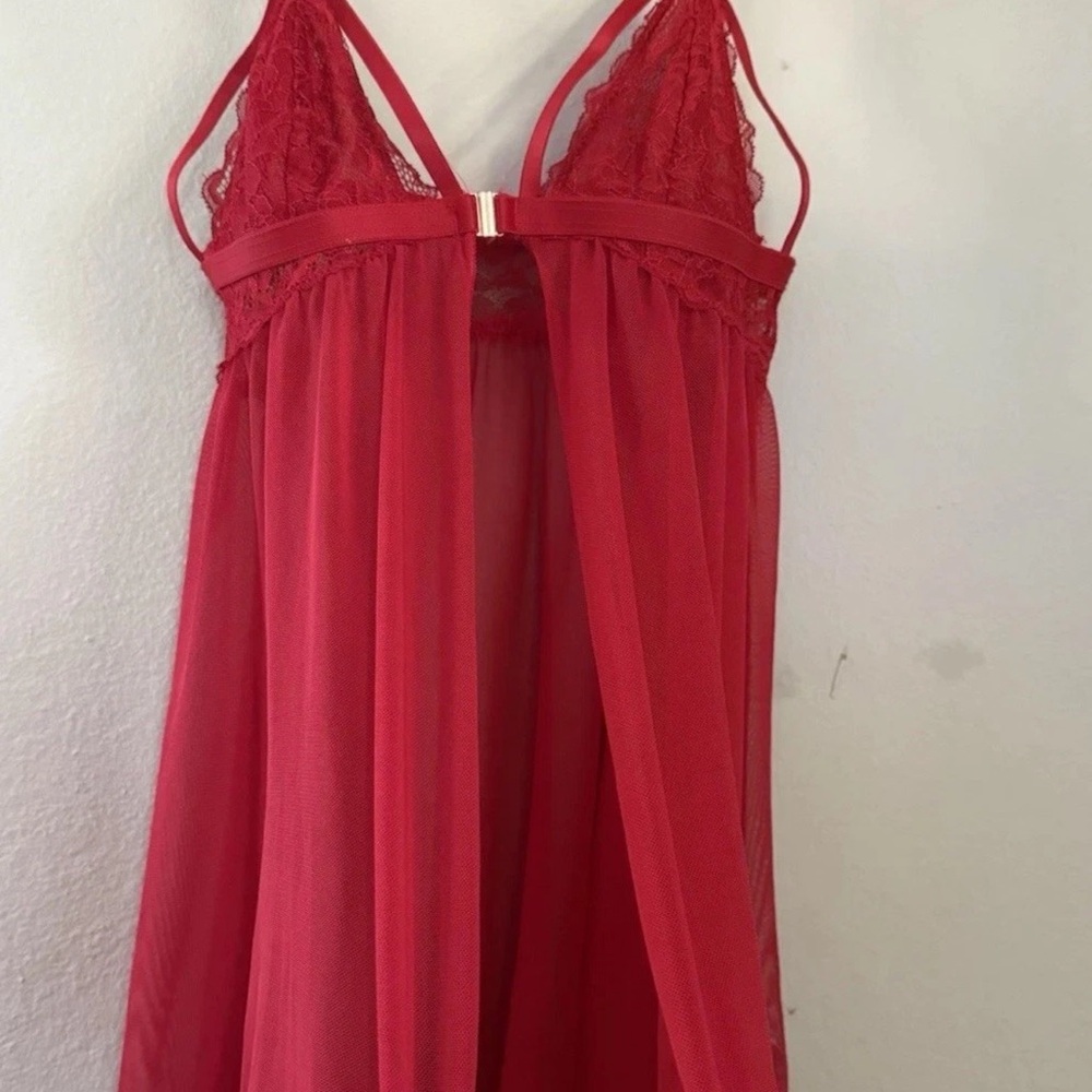 Sexy lingerie for women, Babydoll sleepwear, underwear, lace dress, sleepwear 47 - Picture 4 of 6